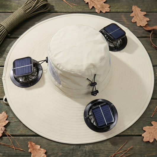 Flexmate Pro - Triple Solar-Fan Cooling Hat (Sales 2)